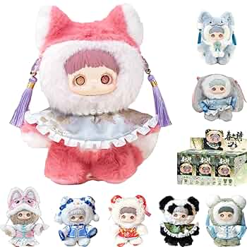 Maymei V3 春の詩、ぬいぐるみ ブラインドボックスセット 8個入り オリジナル Maymei V3 ブラインドボックス春の詩、人形